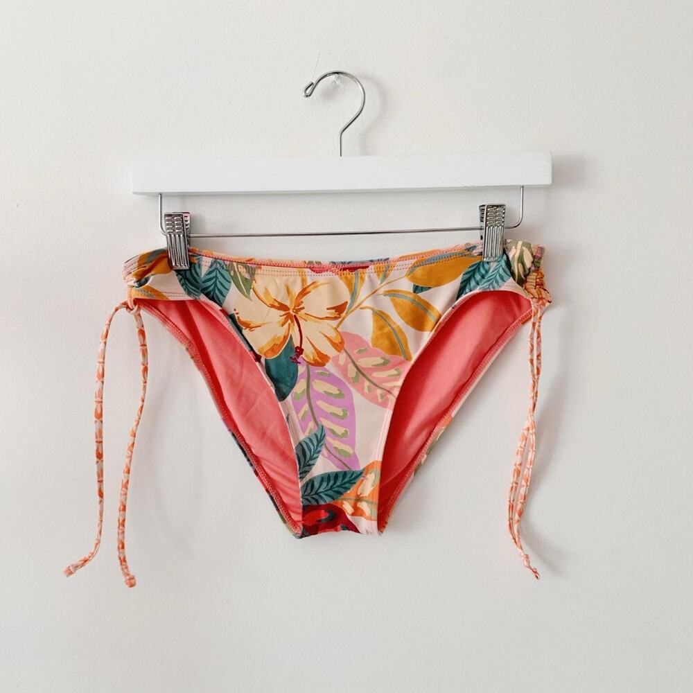 Roxy Floral Bikini Bottoms Size M